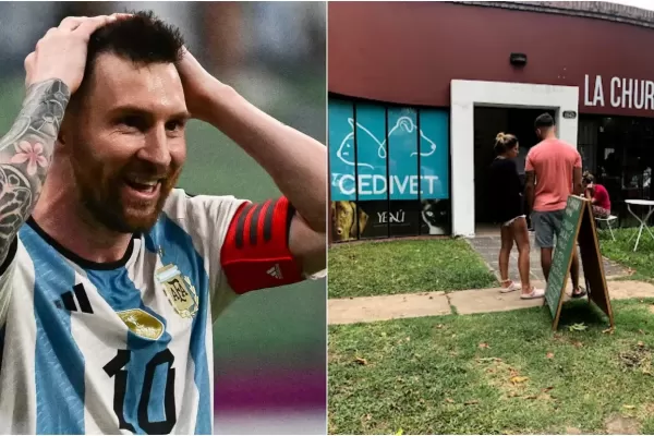 Lionel Messi pidió churros a domicilio en Rosario: la reacción del cadete que entregó el pedido