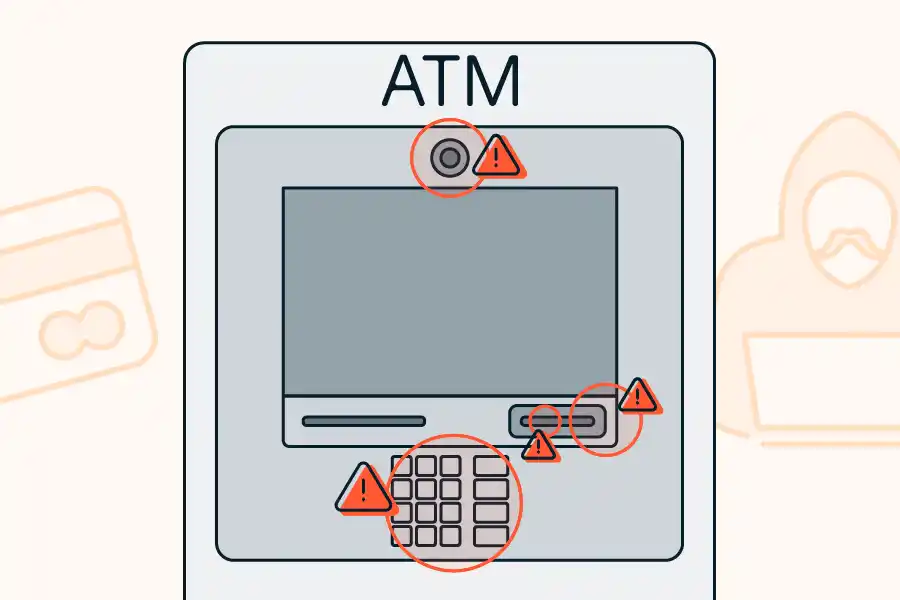 Cómo prevenir una estafa con el método skimming.