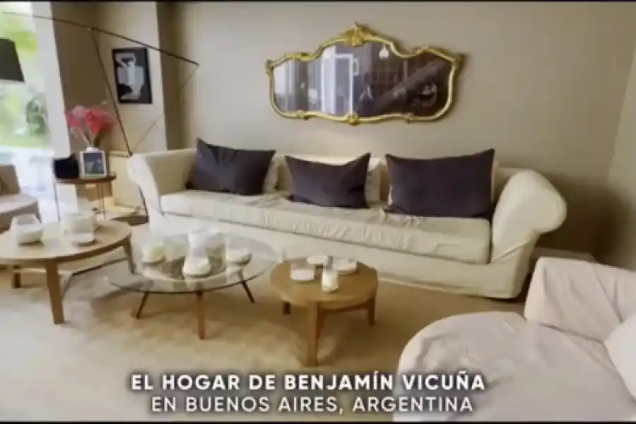 La mansión de Benjamín Vicuña en Buenos Aires.