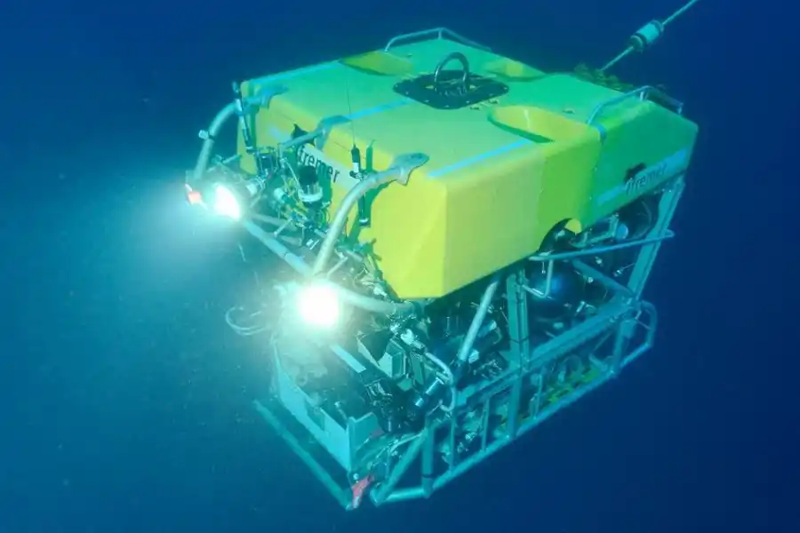 El robot que ayuda en la búsqueda del Titán.