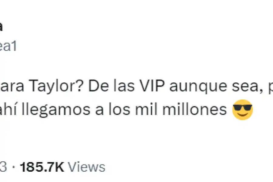 “Santi” Maratea lo hizo de nuevo y encontró la forma de incluir a Taylor Swift en su colecta