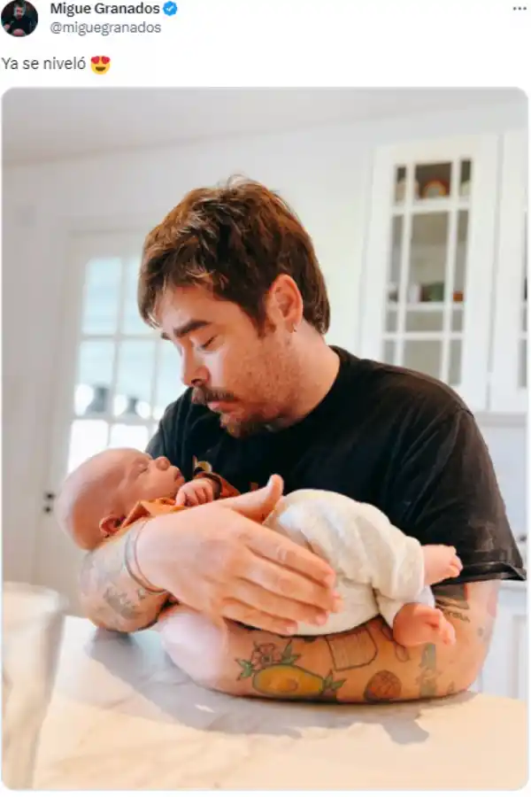 El tierno mensaje de Migue Granados para hablar sobre su capacidad de amar por igual a sus hijos