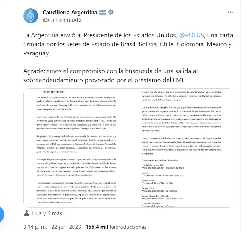 El Gobierno nacional pidió postergar los pagos al FMI hasta fin de mes