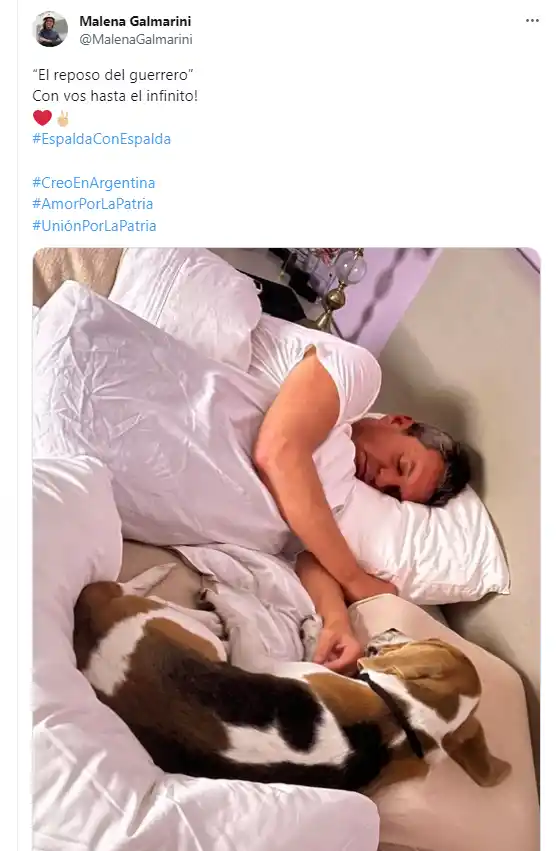 Malena Galmarini sorprendió con una foto de Massa tras confirmar su candidatura