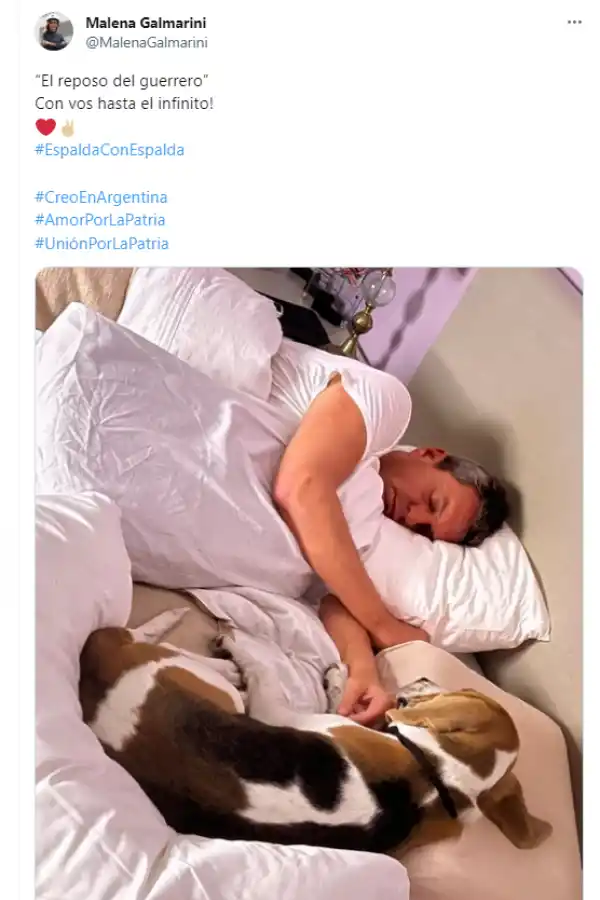 Malena Galmarini sorprendió con una foto de Massa tras confirmar su candidatura