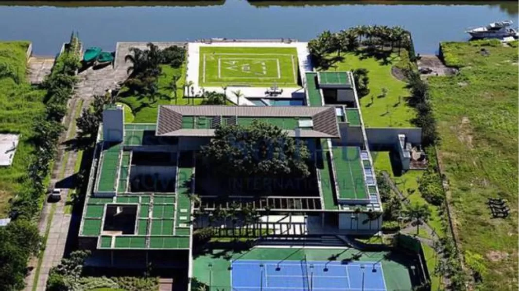 La fastuosa mansión multada de Neymar en Río de Janeiro