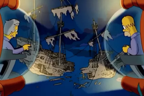 La sorprendente predicción de Los Simpson sobre la desaparición del submarino del Titanic