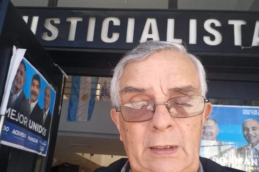 VÍCTOR ARIAS. Dirigente del massismo en Tucumán.