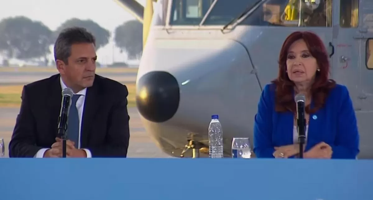 Sergio Massa y Cristina Fernández de Kirchner