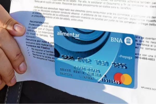 Tarjeta Alimentar: cómo deben tramitar el plástico los nuevos beneficiarios