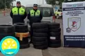 Secuestran en Tucumán neumáticos que habían sido ingresados ilegalmente al país