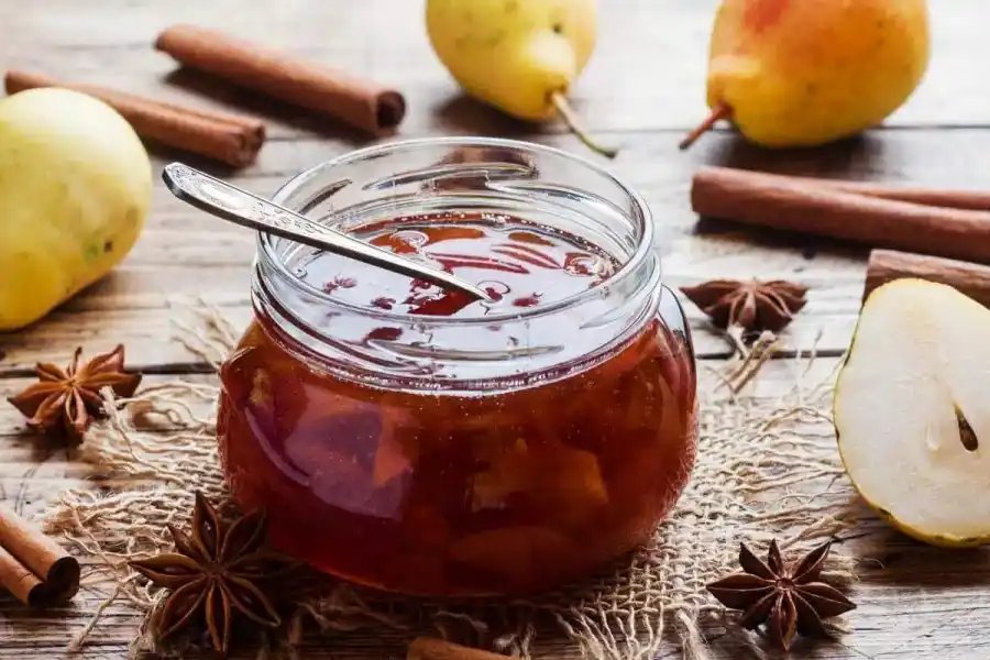 Mermelada de pera.