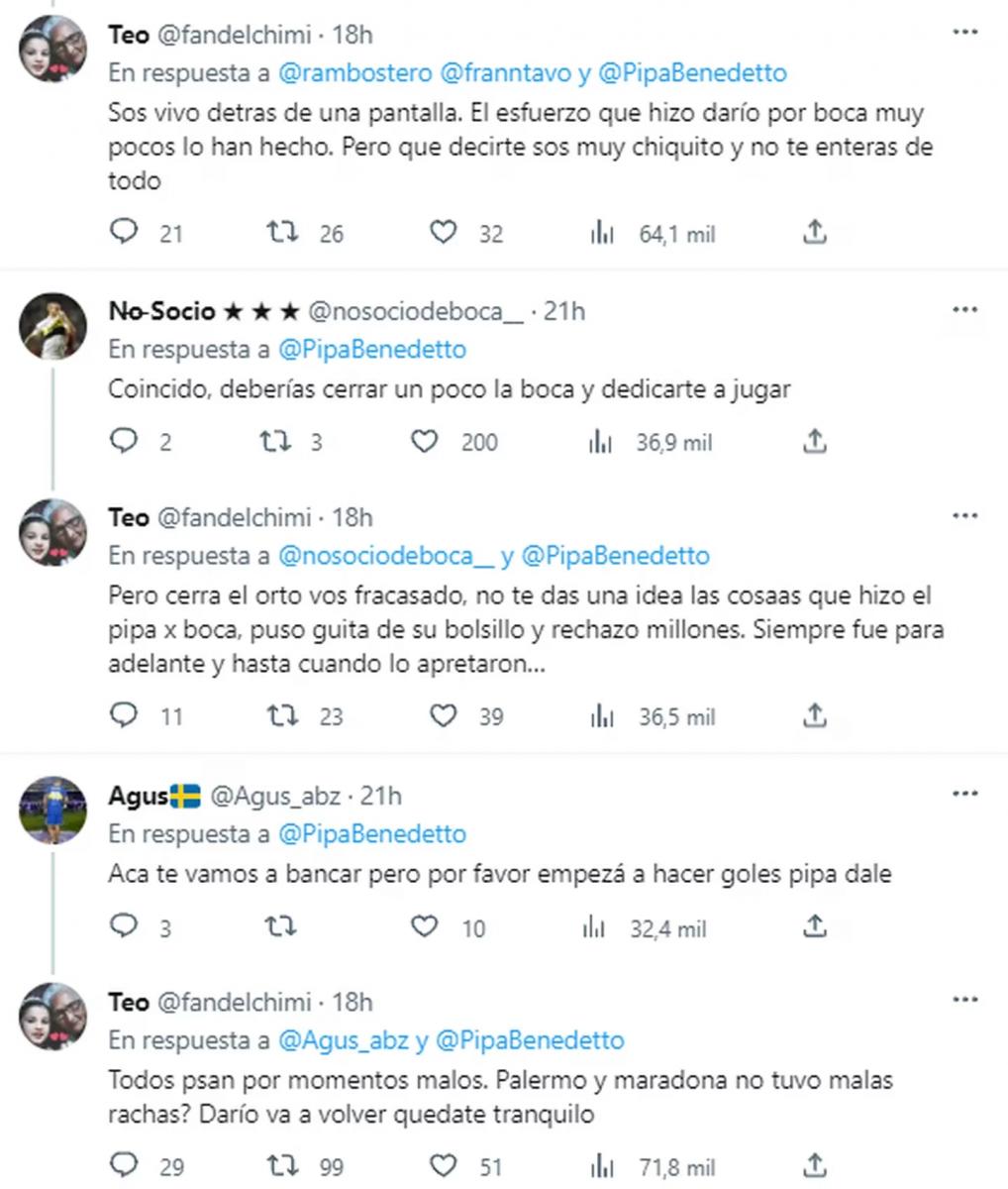 La insólita teoría conspirativa de Darío Benedetto: ¿se creó una cuenta en Twitter falsa para defenderse de las críticas?