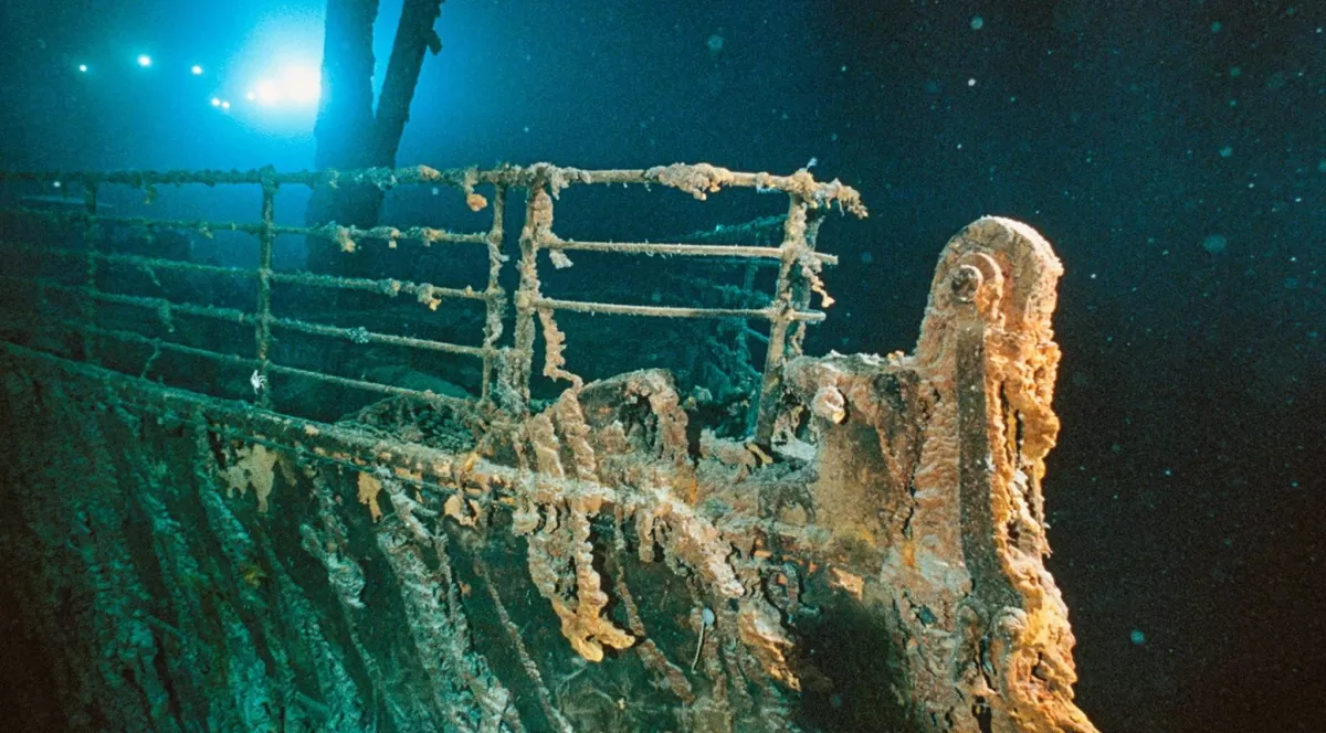 El Titanic se hundió en 1912