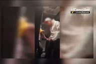 Difunden el video de un tucumano protagonizando un escándalo en una low cost: Bajá, sí se ve