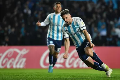 Racing no falló en la Libertadores: goleó y terminó como líder
