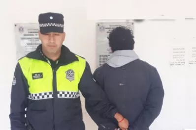 Detuvieron a un hombre por violencia de género