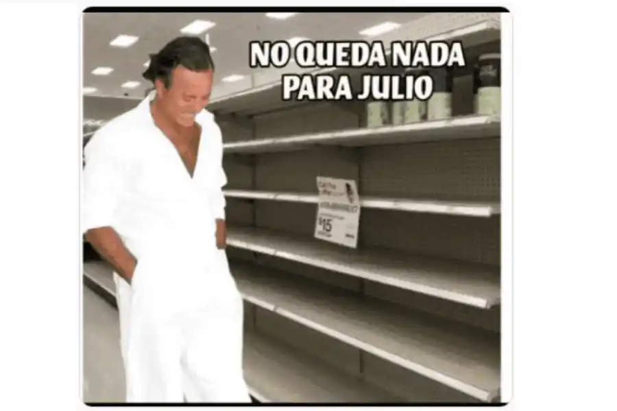 Faltan poco para que termine el mes y estallaron los memes de Julio