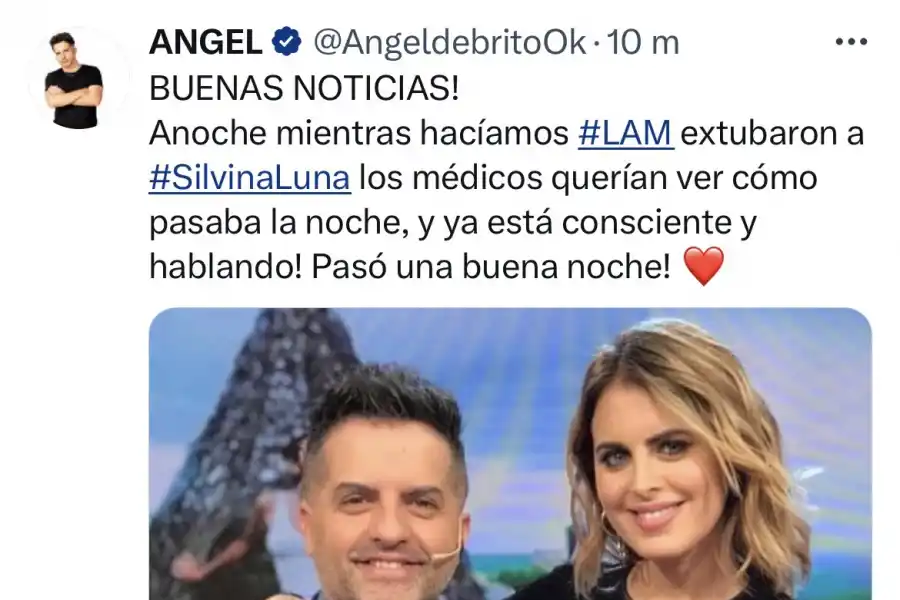 Confirman que despertaron satisfactoriamente a Silvina Luna del coma: ¿qué fue lo primero que pidió?