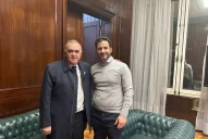 Jaldo se reunió con Matías Tombolini en Buenos Aires