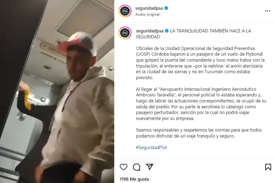 Publicación de la PSA.