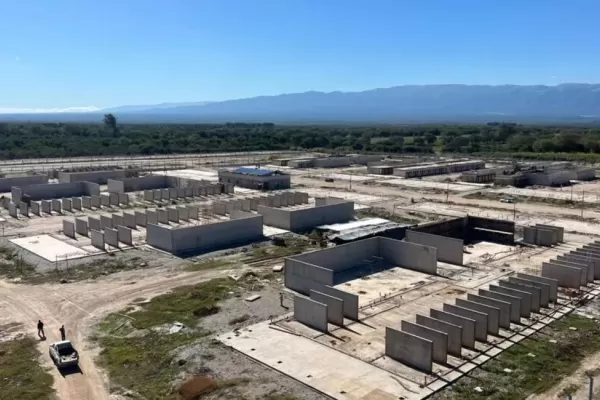 Estiman que el primer pabellón de la cárcel de Benjamín Paz se inaugurará en octubre