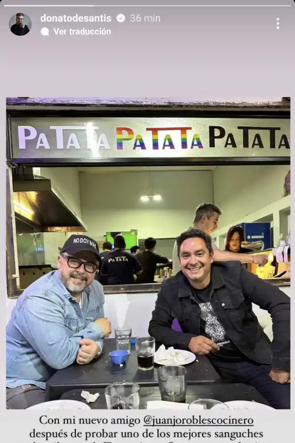 Donato se sumó al team 