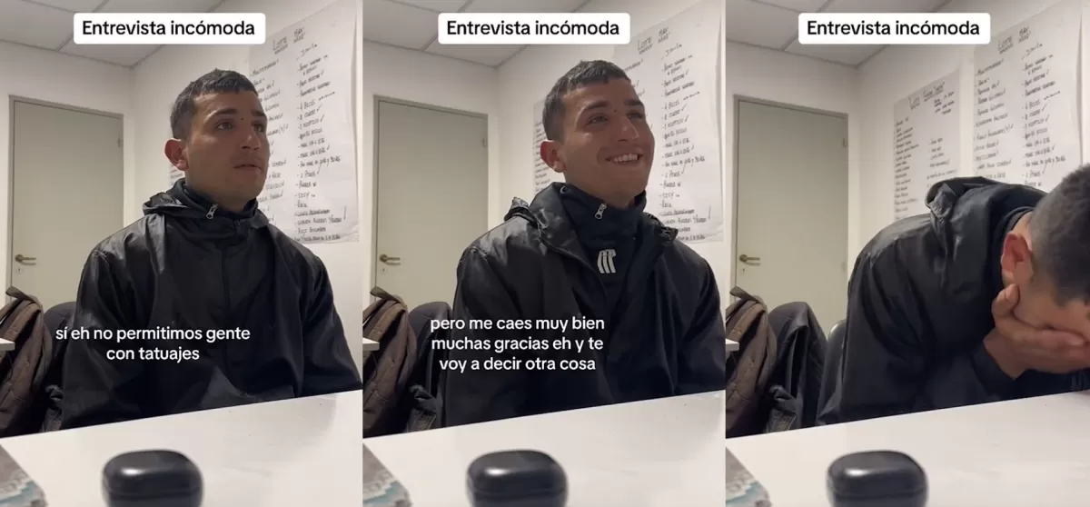 Video: la pesada broma que hicieron a un joven en una entrevista laboral