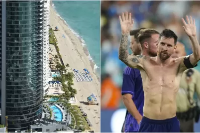 Spa y un ascensor para autos: los lujosos departamentos de Lionel Messi en Miami