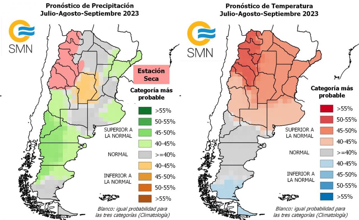 Invierno primaveral: de julio a septiembre se esperan temperaturas superiores a las normales en Tucumán
