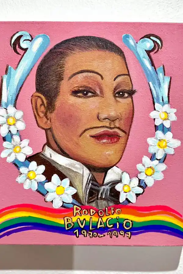 RETRATO. Corrales y Galucci homenajearon al artista tucumano Rodolfo Bulacio