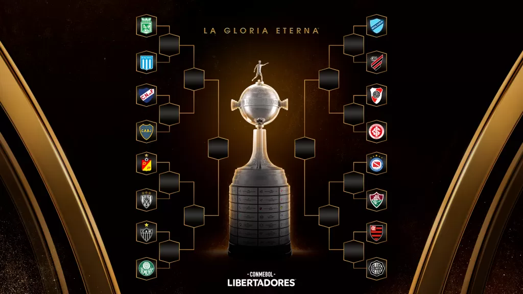 Libertadores: días y horarios de los cruces de los equipos argentinos en octavos