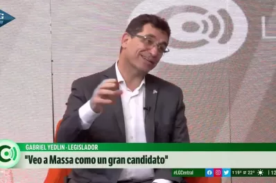 Veo a Sergio Massa como un gran candidato, expresó Gabriel Yedlin