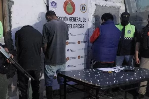 Desbarataron un kiosco de narcomenudeo en el sur de la capital