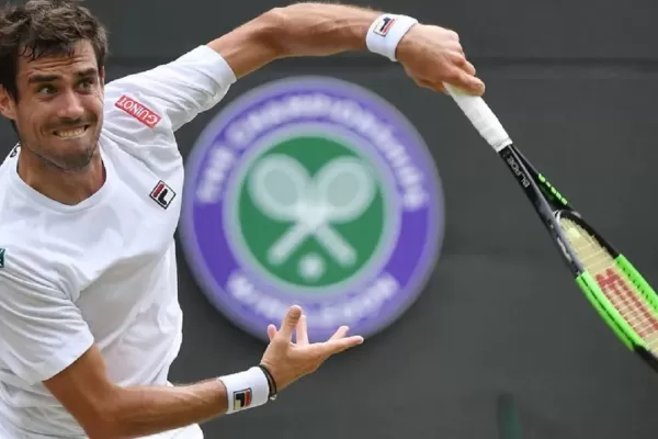 Pella, el único argentino que sobrevivió en Wimbledon