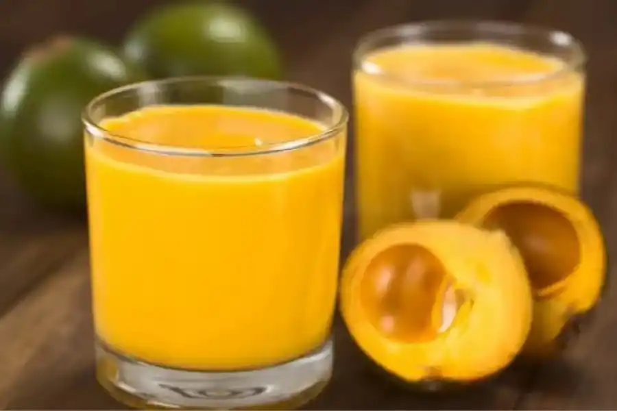 La lúcuma es ideal para preparar jugos.