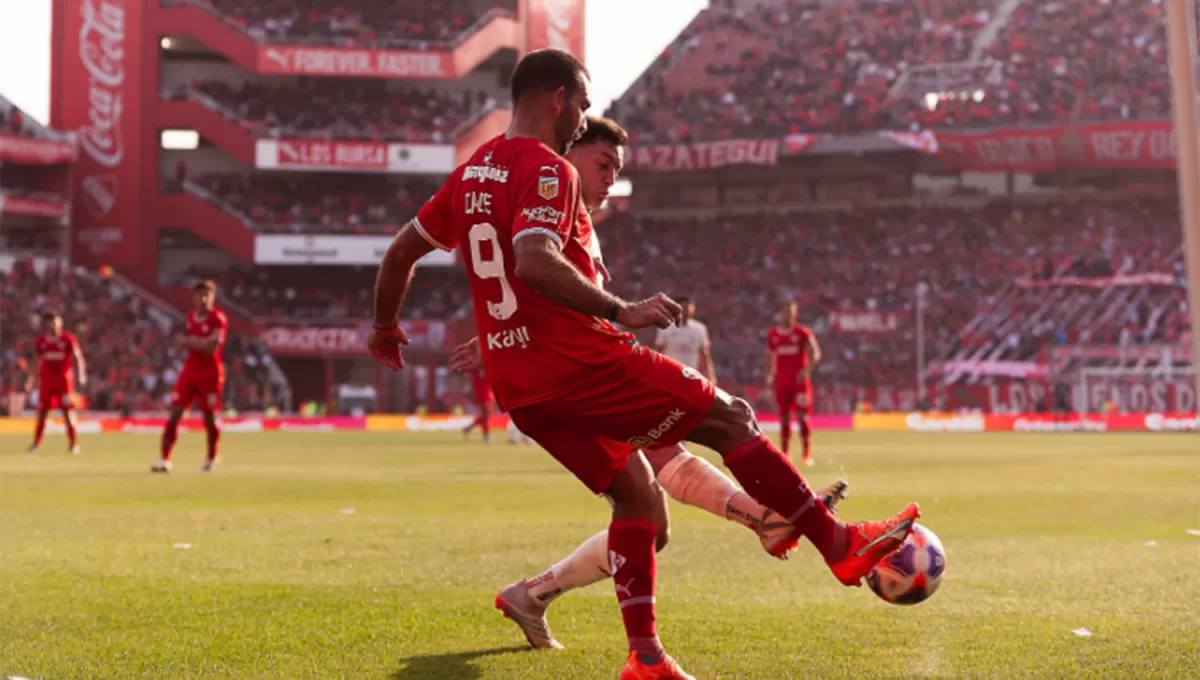 EL DESTACADO. A fuerza de goles, Martín Cauteruccio es la figura indiscutida de Independiente esta temporada.