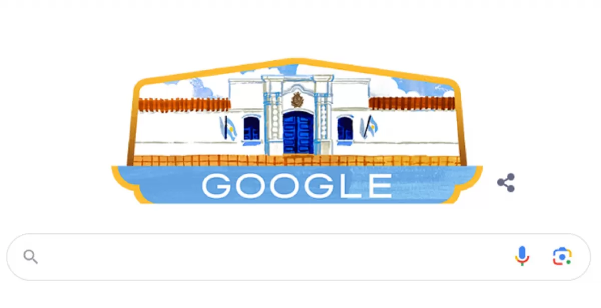 Google rinde homenaje al Día de la Independencia con su famoso Doodle