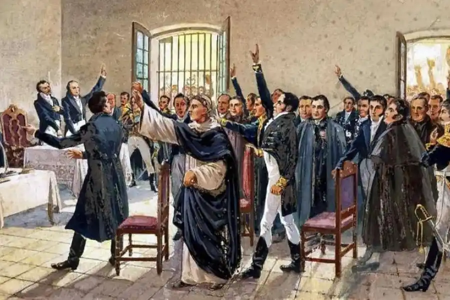 JURA. Los congresales solían tener reuniones secretas en la casona. 