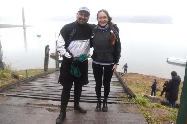 A Diego y Constanza los unió la amistad y la pasión por navegar