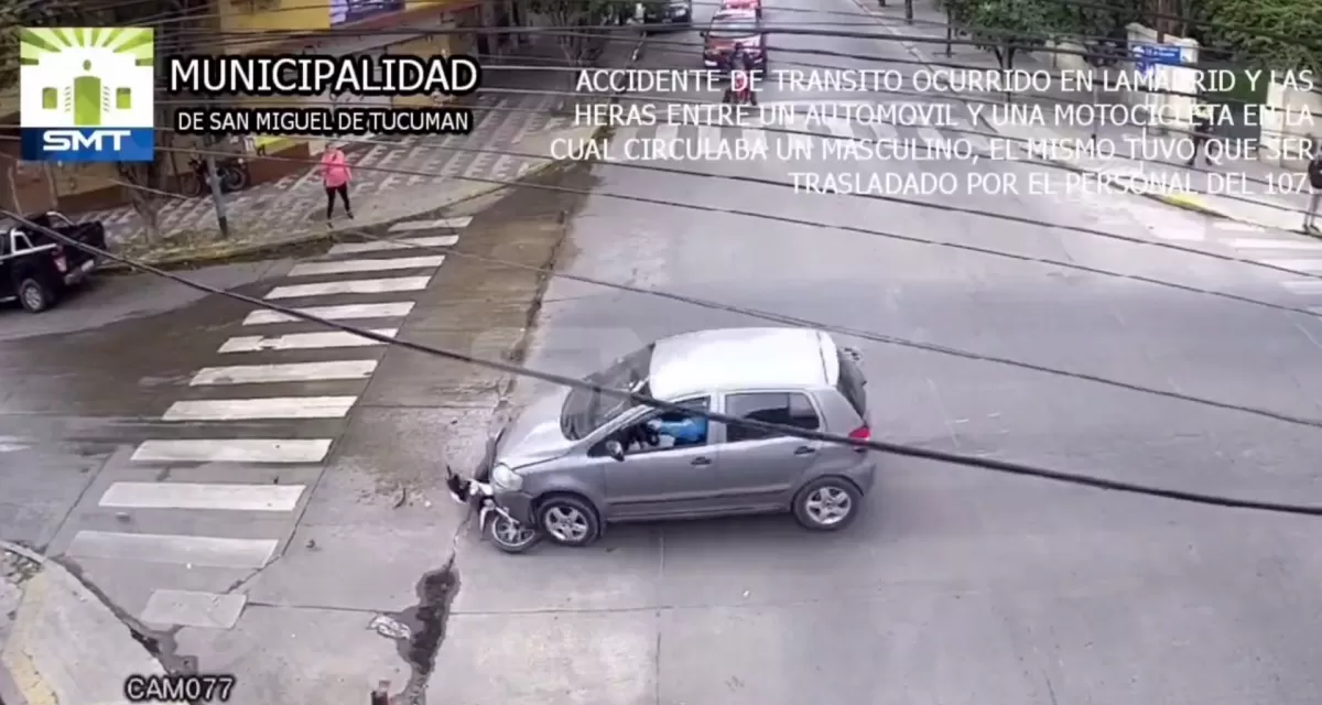 Video: los accidentes automovilísticos de la última semana en San Miguel de Tucumán