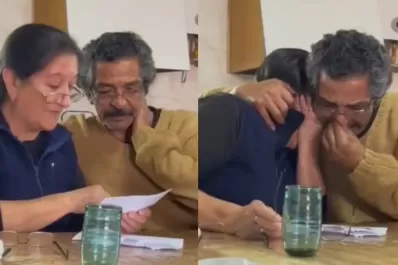 Video viral: les regaló entradas a sus padres para ver a River y ellos lloraron de la emoción