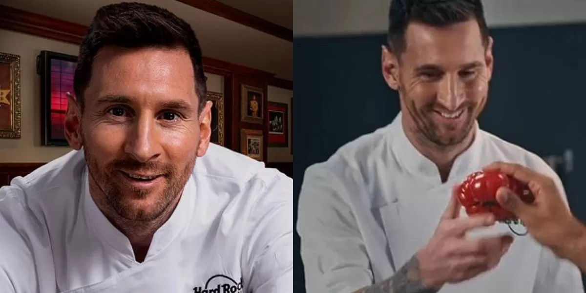 Lionel Messi se convirtió en cocinero y preparó un ¿sánguche de milanesa?