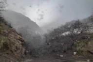 Invierno en Tucumán: la nieve sorprendió a los turistas en Tafí del Valle