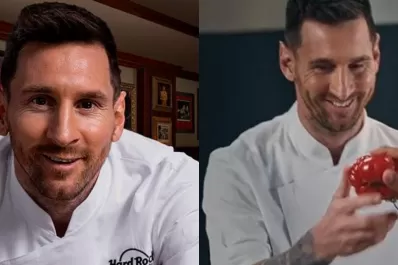 Lionel Messi se convirtió en cocinero y preparó un ¿sánguche de milanesa?