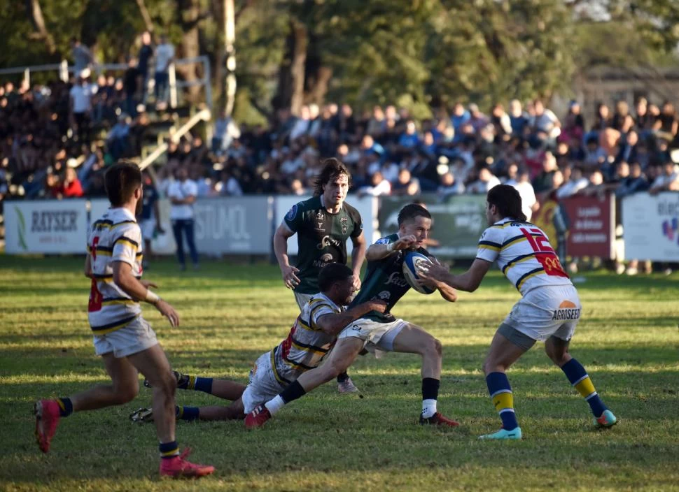 PIE Y MEDIO. Tucumán Rugby puede quedar prácticamente clasificado hoy. la gaceta / foto de Ines Quinteros Orio