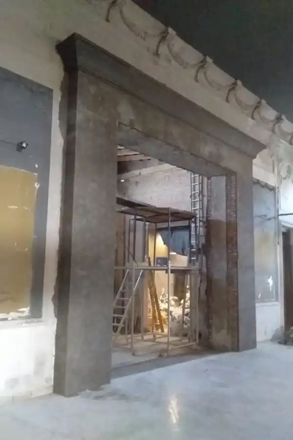 14 DE JULIO. Los socios acudieron a conocer cómo marchan las obras. 