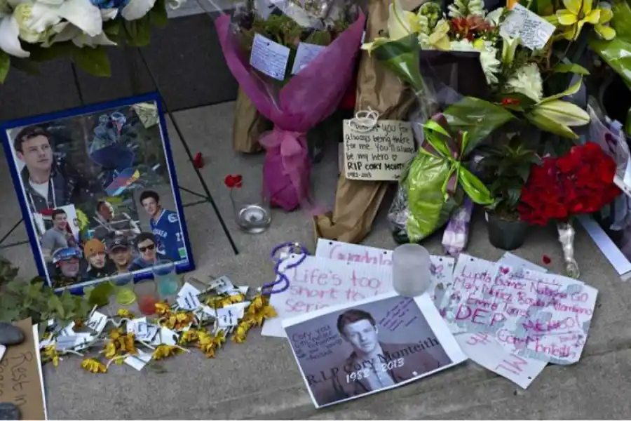 Cory Monteith murió el 13 de julio de 2013 y su fallecimiento generó mucha tristeza en artistas y fans.