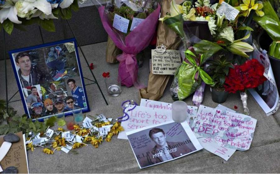Cory Monteith murió el 13 de julio de 2013 y su fallecimiento generó mucha tristeza en artistas y fans.