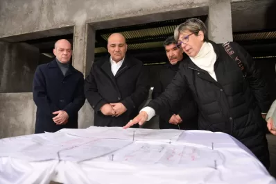 Avanzan las obras de ampliación en la Escuela Media N°273 Coronel Larrabure